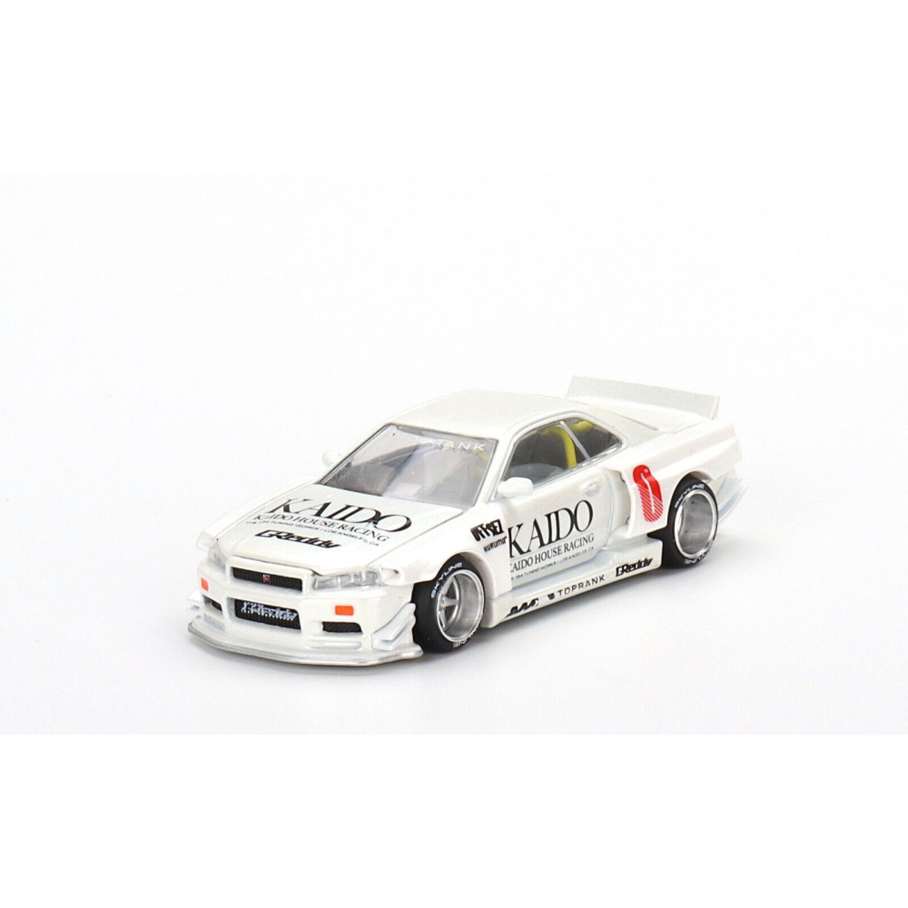 Машинка Mini GT x Kaido House Nissan Skyline GT-R (R34) Kaido